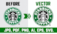 vectorise votre logo, tracé vectoriel, convertis image en vecteur rapidement