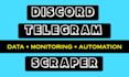 build telegram scraper for data extraction, telegram api bot automation workflow