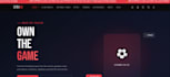 design a modern football jersey ecommerce website