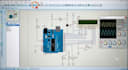 design and simulate electronic circuit in proteus