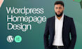 design a professional responsive wordpress home page