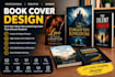 do professional book cover design or kindle cover design