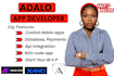 create adalo apps with API integration and payments, and database
