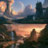 fantasy landscape design illustrations