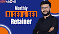 do monthly ai SEO and GEO retainer