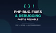 fix bugs and errors in your PHP mysql website