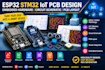esp32 stm32 iot pcb design, embedded hardware, circuit schematic, pcb layout