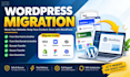clone migrate webflow squarespacefigma wix shopify to wordpress