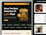 design a wix customize bag and packaging website