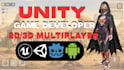 develop unity multiplayer, unreal engine game, unreal engine environment in game