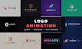 create a custom dynamic logo animation