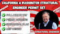 prepare california and florida pool site plan, setback structural permit drawing