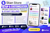 setup stan store, stan store digital product upload, stan store marketing