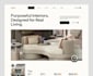 design interior minimalist website, interior design website home decor website
