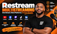 setup restream streamyard zoom live multi streaming, melon