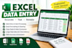 do accurate data entry and excel data entry