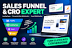 sales funnel optimization landing page cro conversion rate optimization expert