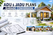 design adu jadu garage conversion permit and architectural plans