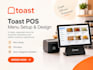 desiprofessionallygn and setup your toast pos restaurant menu