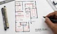 Do architectural drawing house plans 2d floor plans autocad gorgia ...