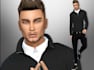 create custom simfor sim4, 3d model clothing, design cc mods, sim, sim character