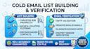 do cold email list building and email verification service