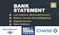 convert bank statement into financial statement