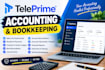 teleprime accounting, bookkeeping and data entry