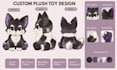 design custom plush toy soft toy and plushie design