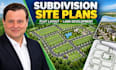 design subdivision plans, site plans, plot layouts and housing development maps