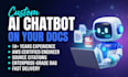 build custom ai chatbots trained on your documents using rag