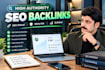high authority manual white hat dofollow seo backlink service