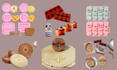 silicone chocolate mold cake printable cookie cutter baking mold praline mold