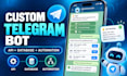 build a telegram bot with API integration