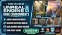 create 3d game environment, unreal engine, environment, ue5 environment