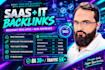 build saas and technology niche backlinks