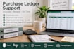 process purchase invoices and manage your purchase ledger