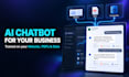 build a custom ai chatbot for your website business or web application