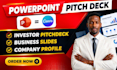 design redesign edit enhance professional powerpoint pitchdeck design canva