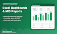 create automated excel dashboards and mis reports