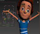do character rigging, facial rigging, blendshapes, cc4, c4d rigging, animation