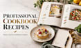 write professional cookbook recipes as a pastry chef