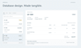 design postgresql databases and integrate them with your backend
