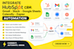 integrate hubspot crm gmail slack google sheets calendly zapier automation