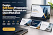 design b2b sales presentation business proposal and client pitch deck