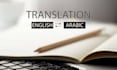 translate english to arabic and proofread