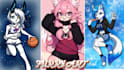 draw fursona nsfw art, furry chibi, anthro comics, pfp, furry badge ref sheet
