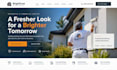 build squarespace painting contractor website painter website house brand websit