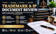 analyze trademark documents contracts and intellectual property agreements