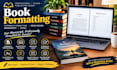 do book formatting, paperback formatting, book design manuscript novel